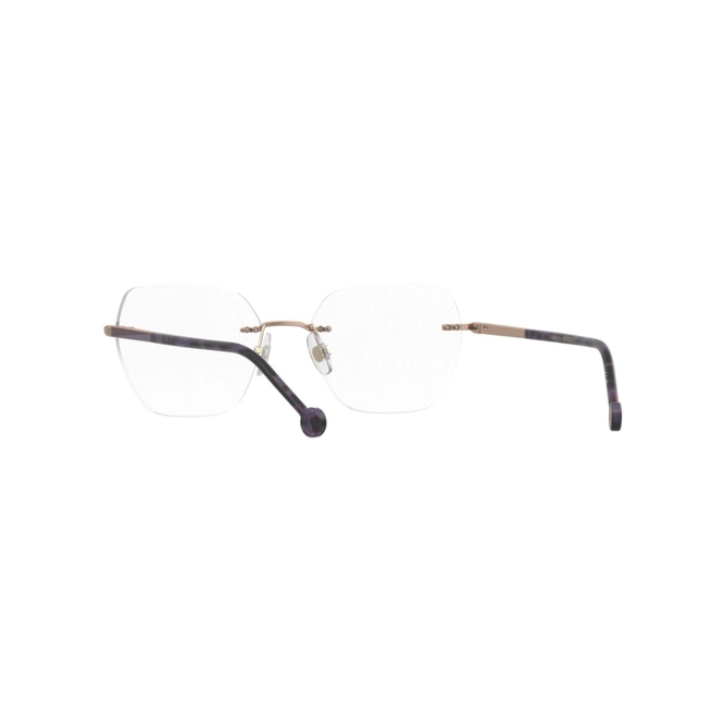 Óculos de Grau Carolina Herrera HER 0364 DDB 5418 R Metal Dourado 5
