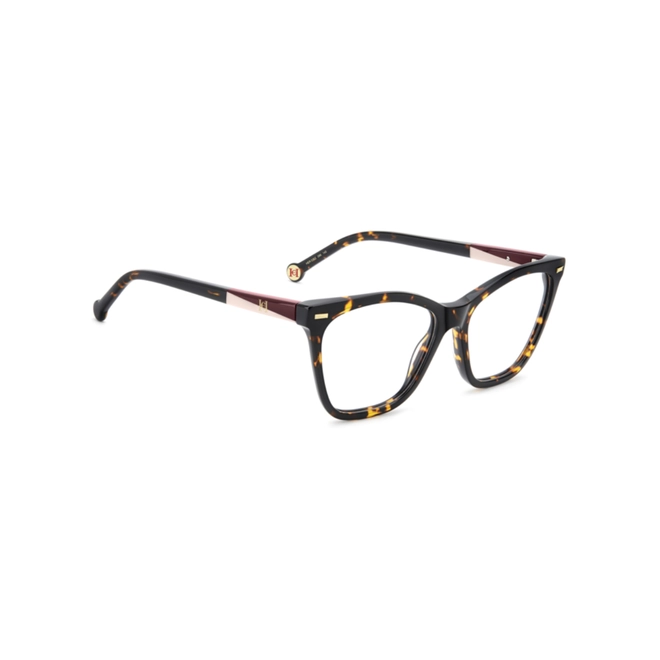 Óculos de Grau Carolina Herrera HER 0362 086 5616 R Acetato Marrom Mesclado 3
