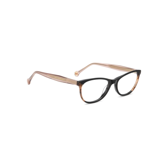 Óculos de Grau Carolina Herrera HER 0393 3H2 5417 R Acetato Preto e Rosa 3