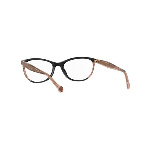Óculos de Grau Carolina Herrera HER 0393 3H2 5417 R Acetato Preto e Rosa