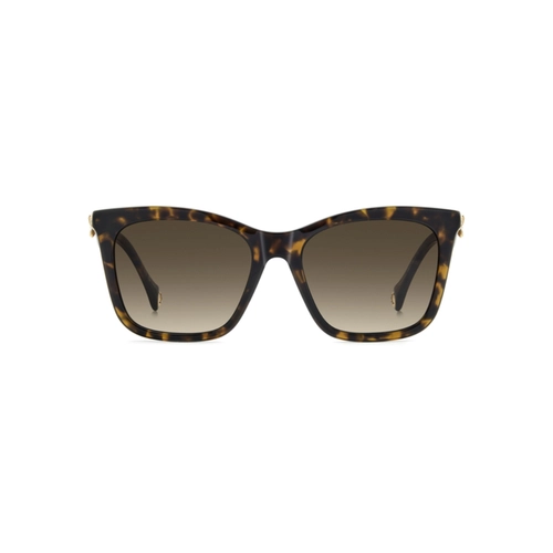 Óculos de Sol Carolina Herrera HER 0394/G/S 086 54HA S Acetato Marrom Mesclado com lentes na cor Marrom Degradê