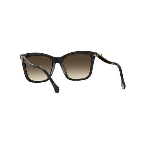 Óculos de Sol Carolina Herrera HER 0394/G/S 086 54HA S Acetato Marrom Mesclado com lentes na cor Marrom Degradê