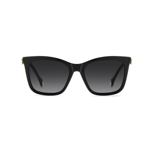 Óculos de Sol Carolina Herrera HER 0394/G/S 807 549O S Acetato Preto com lentes na cor Cinza Degradê