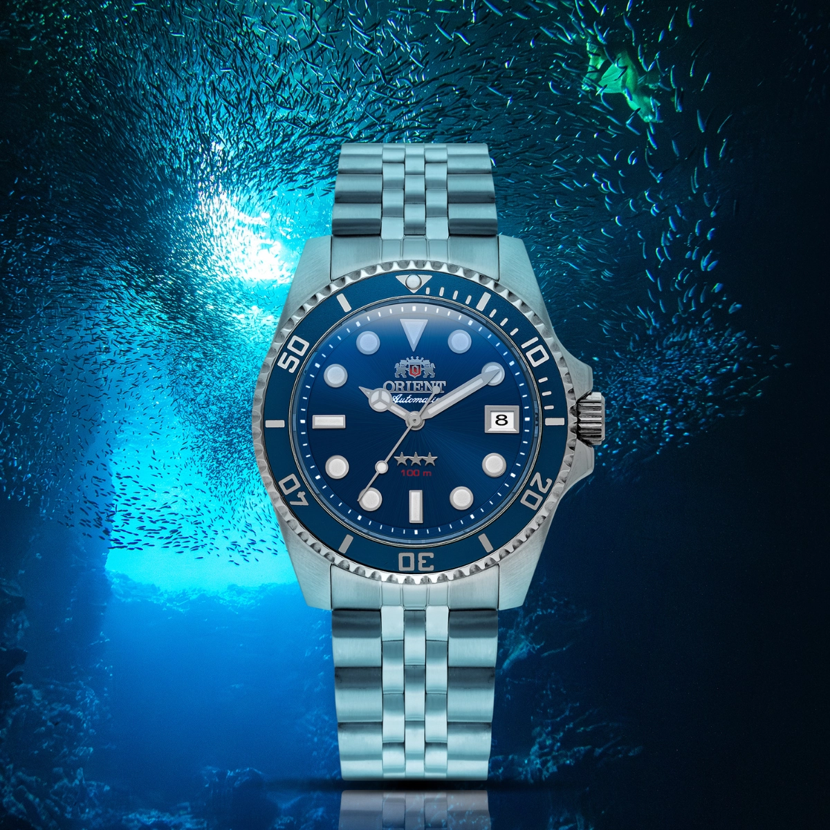 Relógio Orient 3 Stars Submariner - YN6SS023 D1SX - Relógio Orient