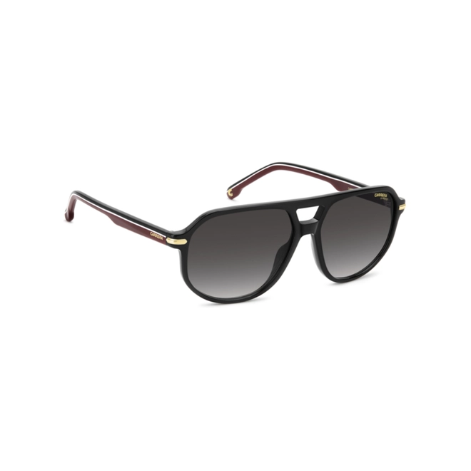 Óculos de Sol CARRERA 375 OIT 589O S Acetato Preto com lentes na cor Cinza Degradê 3