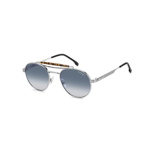 Óculos de Sol CARRERA 381/S 31Z 5208 S Metal Prata com lentes na cor Azul Degradê