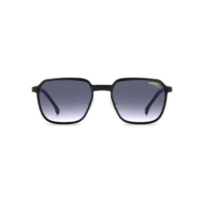 Óculos de Grau Carrera CA 388/C 2M2 5319 S Metal Preto com Clip-On na cor Azul Polarizado 2