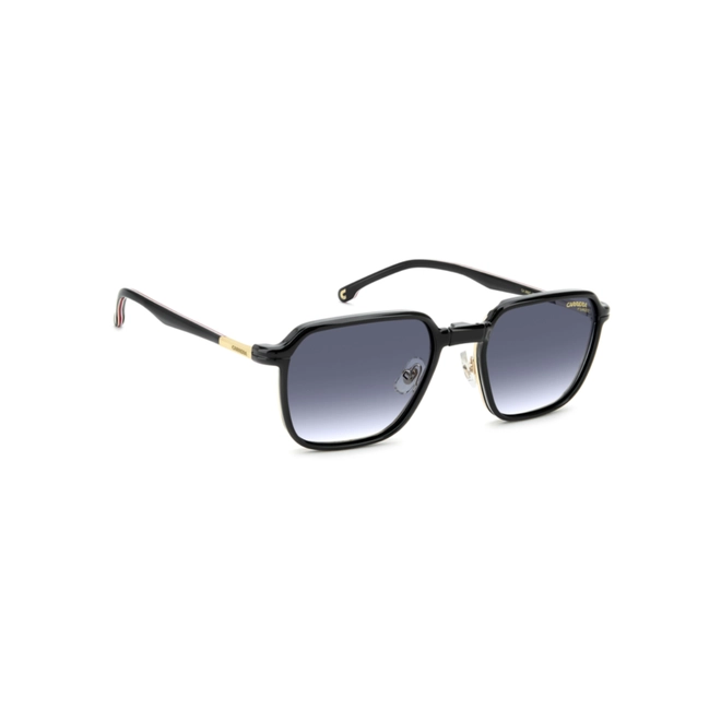 Óculos de Grau Carrera CA 388/C 2M2 5319 S Metal Preto com Clip-On na cor Azul Polarizado 3