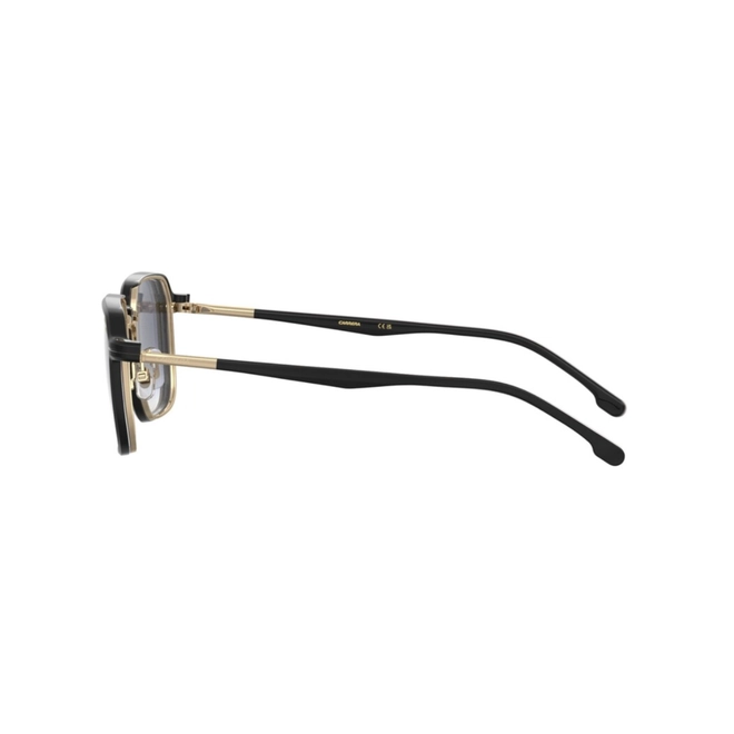 Óculos de Grau Carrera CA 388/C 2M2 5319 S Metal Preto com Clip-On na cor Azul Polarizado 4