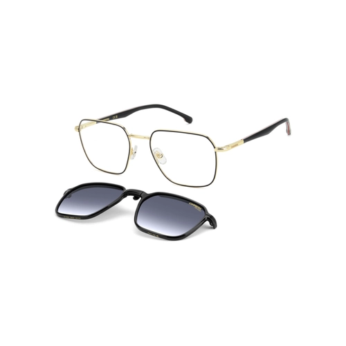Óculos de Grau Carrera CA 388/C 2M2 5319 S Metal Preto com Clip-On na cor Azul Polarizado