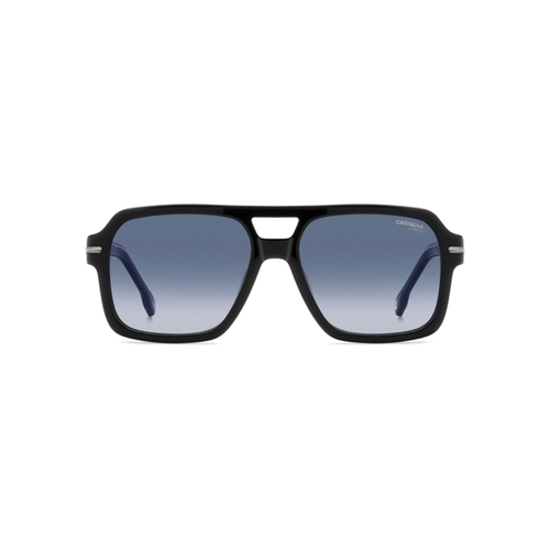 Óculos de Sol CARRERA 377/S D51 5608 S Acetato Preto com lentes na cor Azul