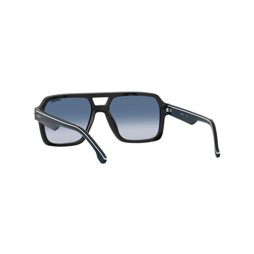 Óculos de Sol CARRERA 377/S D51 5608 S Acetato Preto com lentes na cor Azul