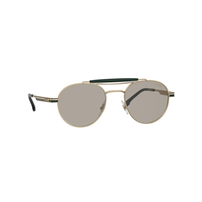 Óculos de Sol CARRERA 381/S PEF 527O S Metal Dourado com lentes na cor Cinza Polarizado 3
