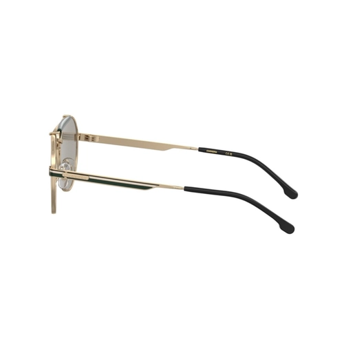 Óculos de Sol CARRERA 381/S PEF 527O S Metal Dourado com lentes na cor Cinza Polarizado