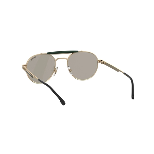 Óculos de Sol CARRERA 381/S PEF 527O S Metal Dourado com lentes na cor Cinza Polarizado