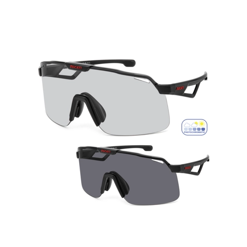 Óculos de Sol Carrera Ducati CARDUC 066/S OIT 99KI S Poliamida Preto com lentes na cor Cinza Claro Fotocromático