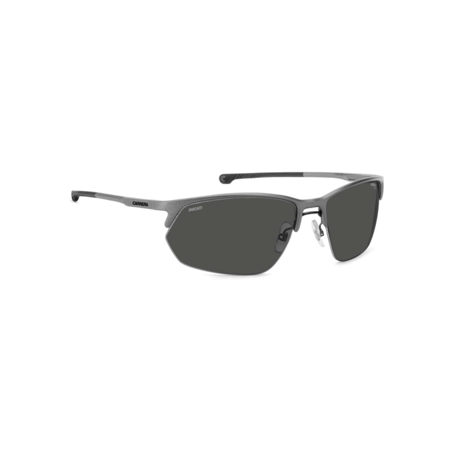 Óculos de Sol Carrera Ducati CARDUC 064/S R80 65IR S Metal Cinza Escuro Fosco com lentes na cor Cinza 3