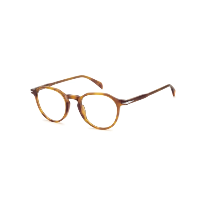Óculos de Grau David Beckham DB 1230 WR9 4821 R Acetato Marrom Mesclado 1