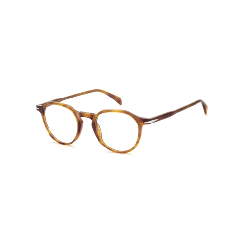 Óculos de Grau David Beckham DB 1230 WR9 4821 R Acetato Marrom Mesclado