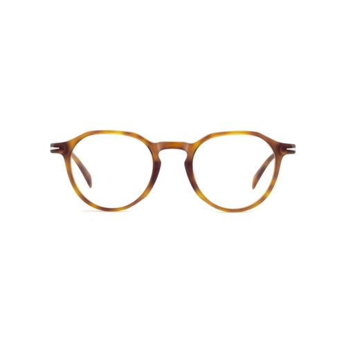 Óculos de Grau David Beckham DB 1230 WR9 4821 R Acetato Marrom Mesclado