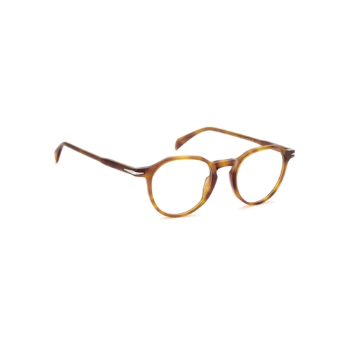 Óculos de Grau David Beckham DB 1230 WR9 4821 R Acetato Marrom Mesclado