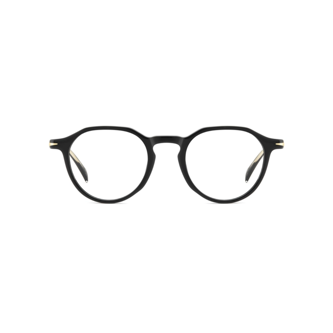 Óculos de Grau David Beckham DB 1230 807 4821 R Acetato Preto 2