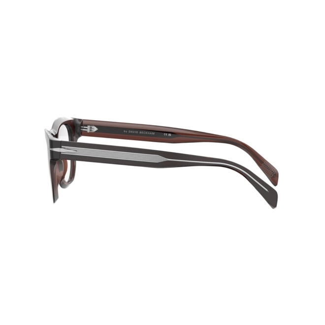 Óculos de Grau David Beckham DB 7164 09Q 5219 R Acetato Marrom 4