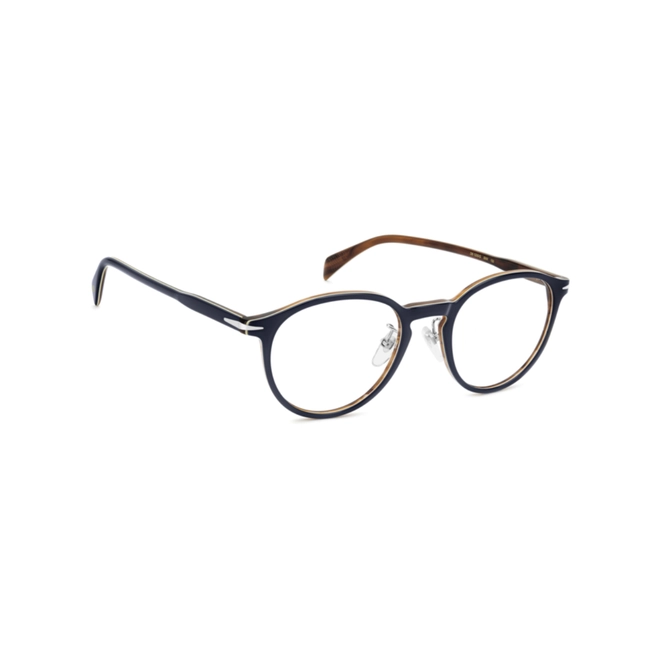 Óculos de Grau David Beckham DB 1205/G S9W 5020 R Acetato Azul 3