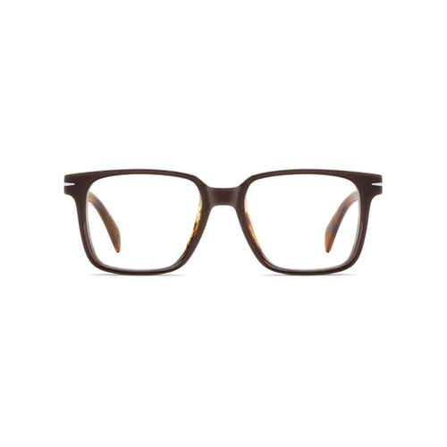 Óculos de Grau David Beckham DB 7152 EX4 5318 R Acetato Marrom