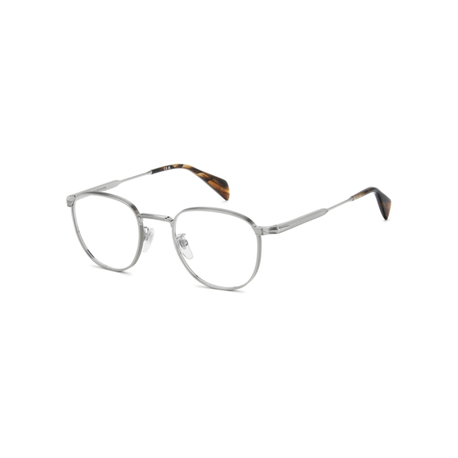 Óculos de Grau David Beckham DB 1241 WIJ 4921 R Metal Prata 1
