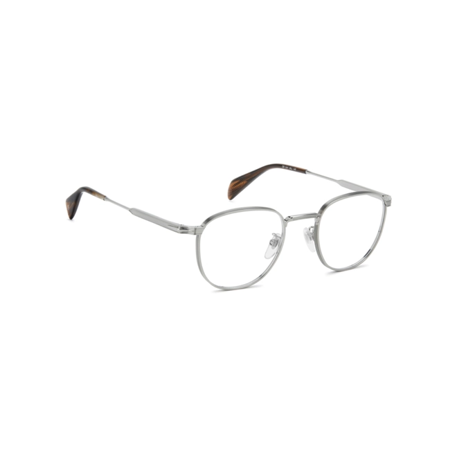 Óculos de Grau David Beckham DB 1241 WIJ 4921 R Metal Prata 3