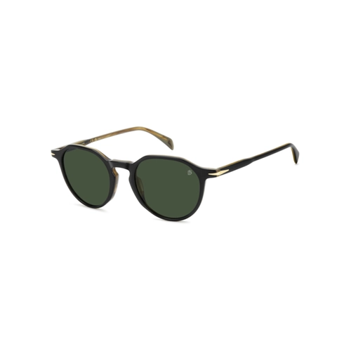Óculos de Sol David Beckham DB 1217/S PPO 50O7 S Acetato Preto com lentes na cor Verde