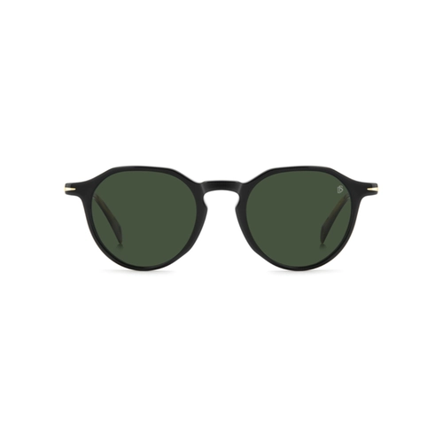 Óculos de Sol David Beckham DB 1217/S PPO 50O7 S Acetato Preto com lentes na cor Verde