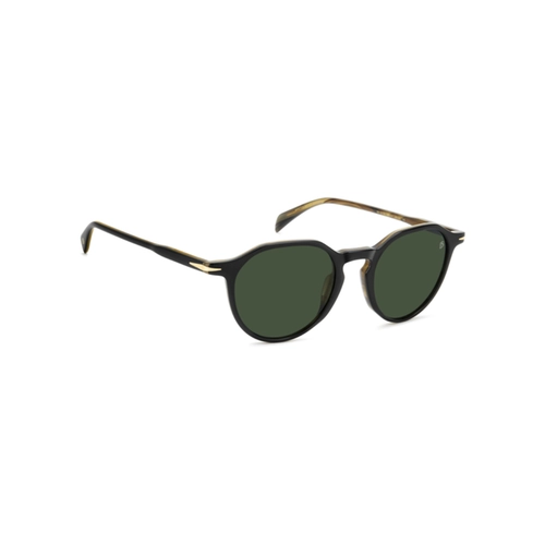 Óculos de Sol David Beckham DB 1217/S PPO 50O7 S Acetato Preto com lentes na cor Verde