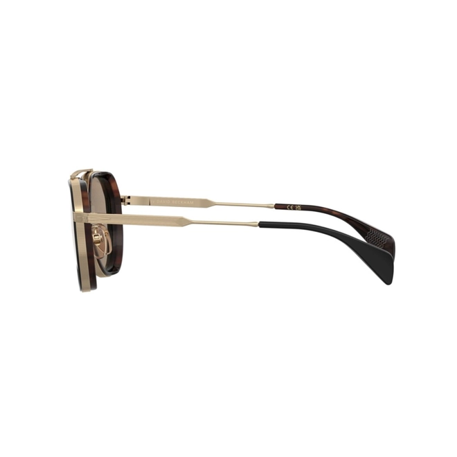 Óculos de Sol David Beckham DB 1226/G/S RHL 5763 S Titânio Preto e Dourado com lentes na cor Rosa Fotocromático 4