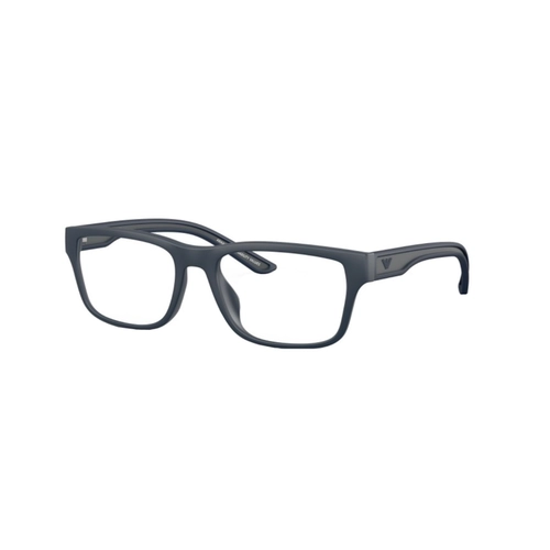 Óculos de Grau Emporio Armani 0EA3276U 6185 56 Acetato Azul Fosco