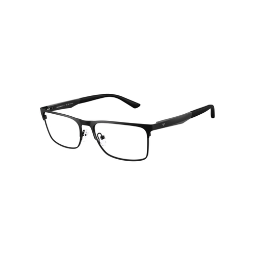 Óculos de Grau Emporio Armani 0EA1183 3001 56 Metal Preto Fosco