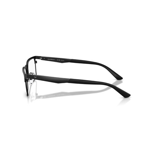 Óculos de Grau Emporio Armani 0EA1183 3001 56 Metal Preto Fosco