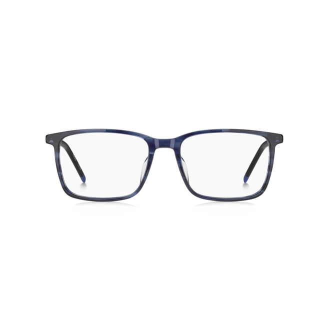 Óculos de Grau Hugo Boss HG 1402/G 38I 5618 R Acetato Azul Mesclado 2