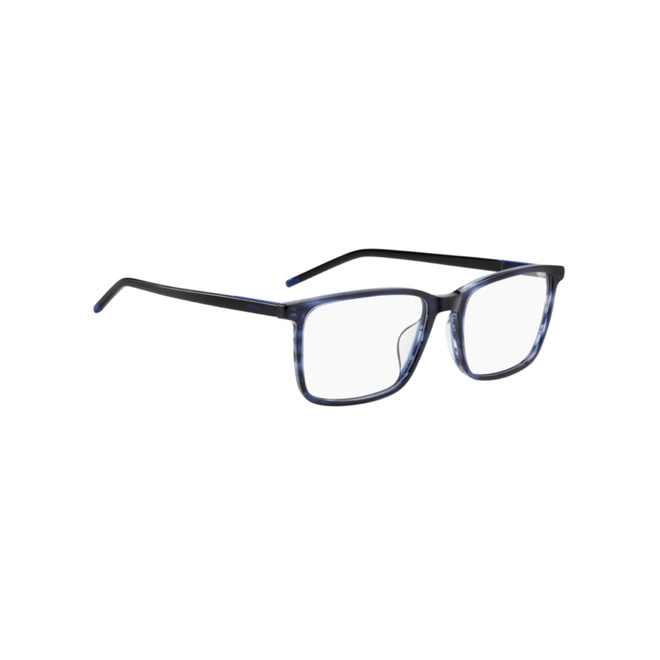 Óculos de Grau Hugo Boss HG 1402/G 38I 5618 R Acetato Azul Mesclado 3
