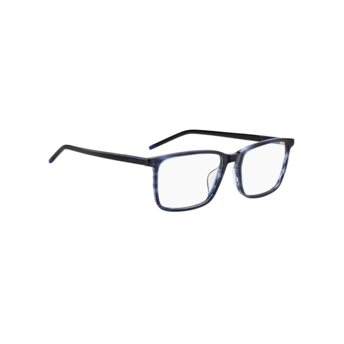 Óculos de Grau Hugo Boss HG 1402/G 38I 5618 R Acetato Azul Mesclado