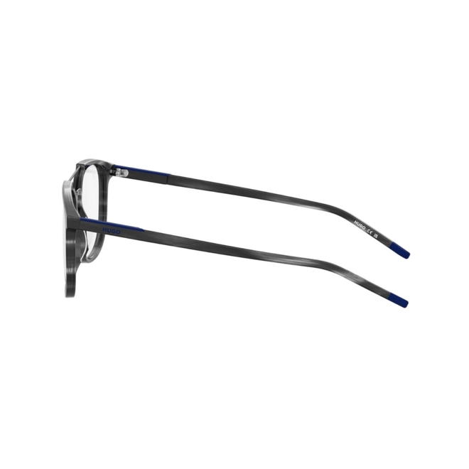Óculos de Grau Hugo Boss HG 1401 2W8 5419 R Acetato Cinza Mesclado 4