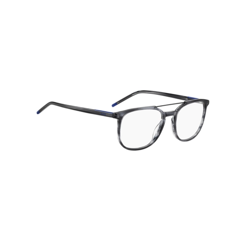Óculos de Grau Hugo Boss HG 1401 2W8 5419 R Acetato Cinza Mesclado