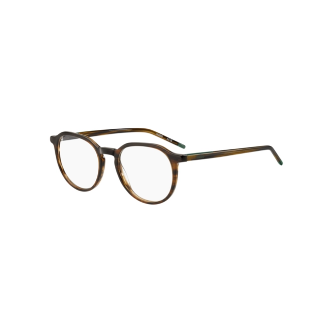 Óculos de Grau Hugo Boss HG 1403 EX4 5020 R Acetato Marrom Mesclado 1