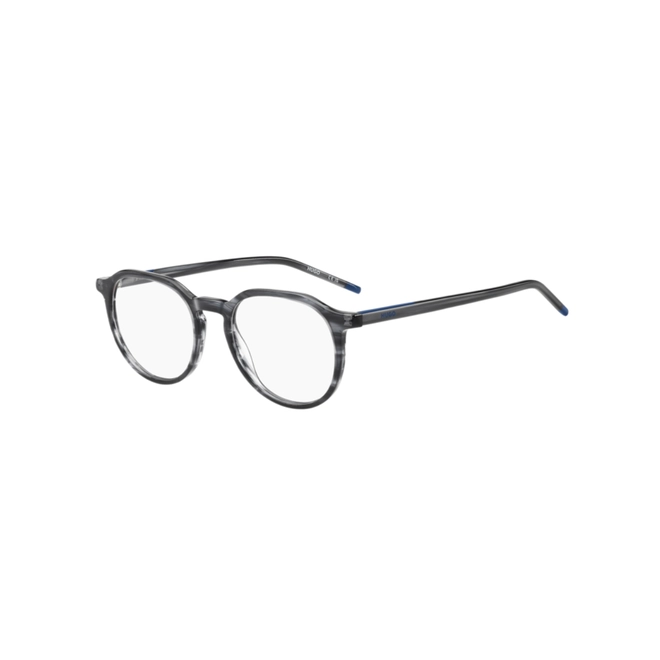 Óculos de Grau Hugo Boss HG 1403 2W8 5020 R Acetato Cinza Mesclado 1