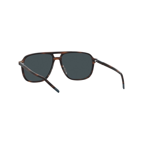 Óculos de Sol Hugo Boss HG 1398/S EX4 58IR S Acetato Marrom Mesclado com lentes na cor Cinza