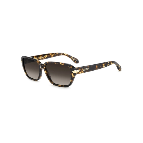 Óculos de Sol Isabel Marant IM 0263/S 086 58HA S Acetato Marrom Mesclado com lentes na cor Marrom Degradê