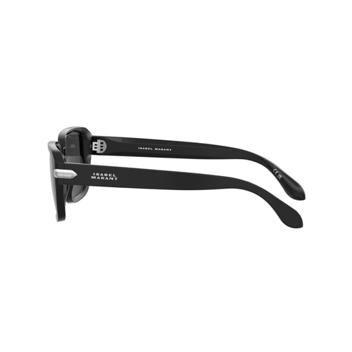 Óculos de Sol Isabel Marant IM 0264/S 807 599O S Acetato Preto com lentes na cor Cinza Degradê