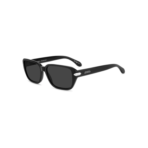 Óculos de Sol Isabel Marant IM 0264/S 807 599O S Acetato Preto com lentes na cor Cinza Degradê