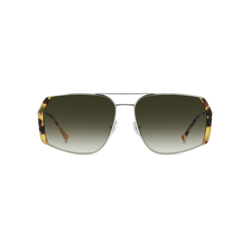 Óculos de Sol Isabel Marant IM 0261/S HBN 609K S Metal Prata e Amarelo Mesclado com lentes na cor Verde Degradê